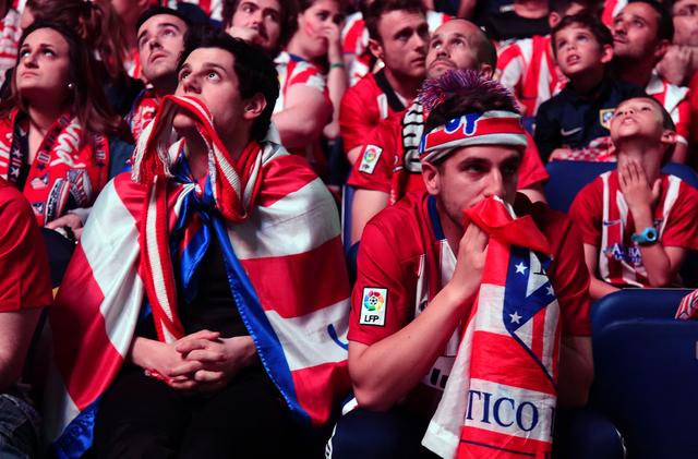 马竞球迷失魂落魄