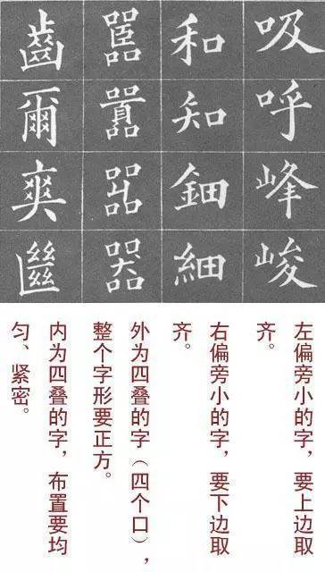 楷书|沿用上百年的楷书入门教程，看过都说好！