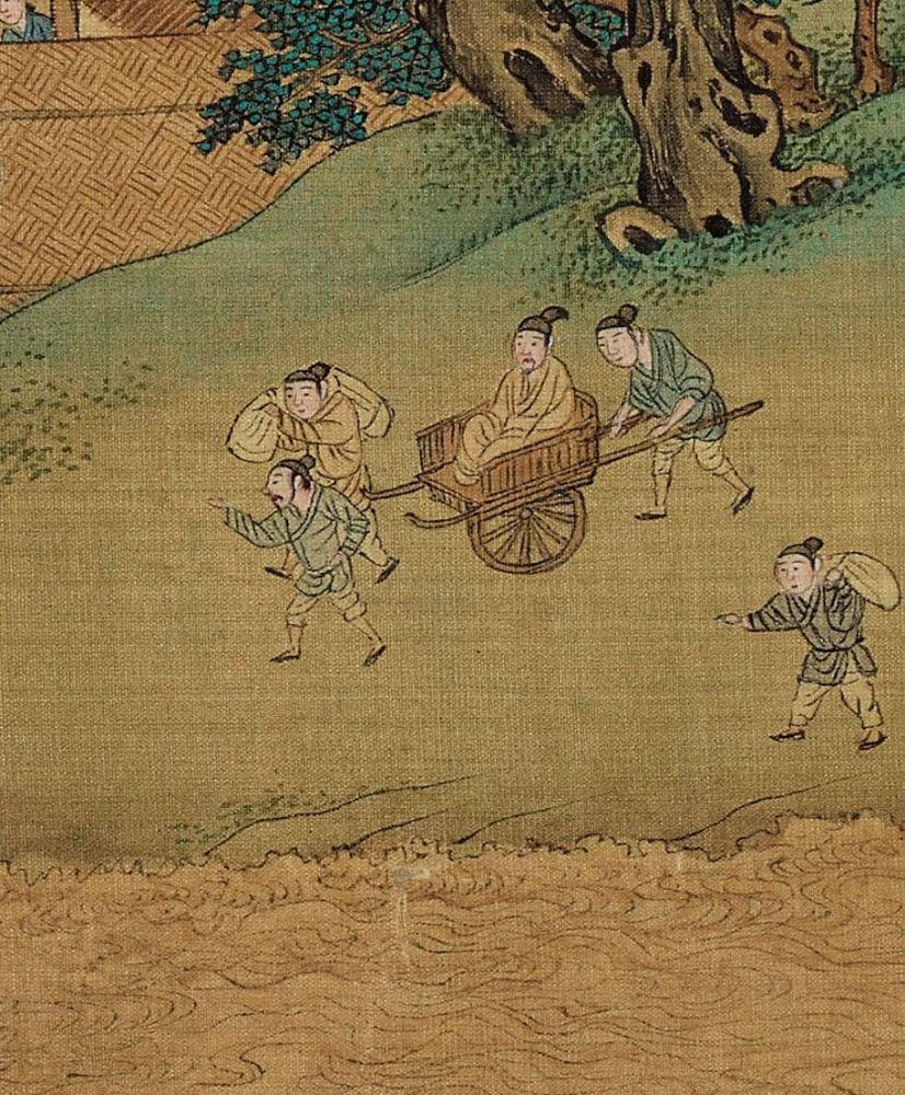 仇英画的小人儿,百看不厌!