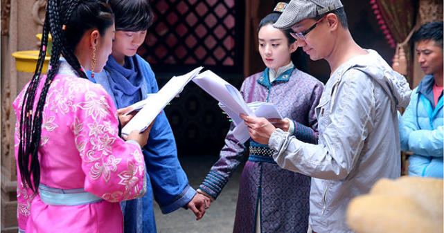 明星拍戏背台词我就服赵丽颖,这样的颖宝也是人才啊