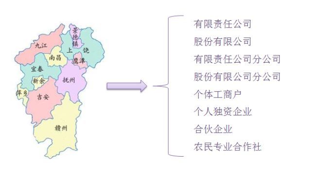 江西省工商企业登记网络服务平台介绍