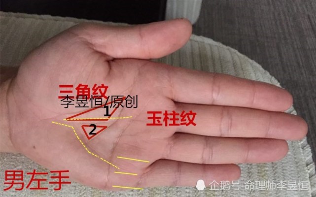 手相 手里出现 双三角纹 无人不富 甚至命里有官做