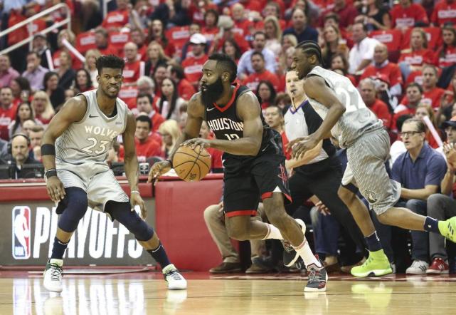 22日视频直播4场季后赛 火箭盼擒森林狼夺赛点