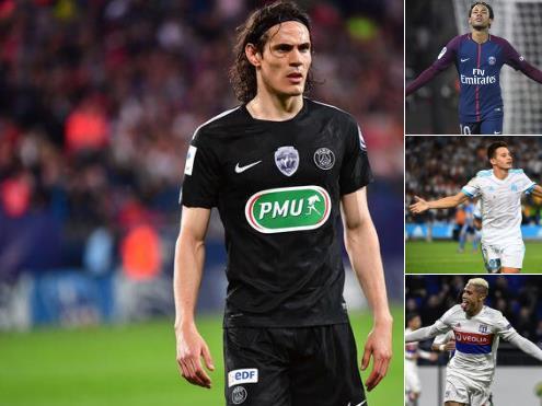 内少威武!领衔法甲射手榜BIG4 缺战多场效率仍