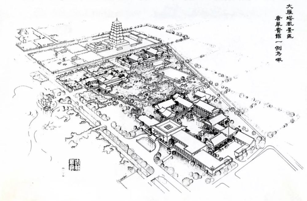 餐厅,艺术陈列馆),慈恩寺规划,玄奘广场,大唐芙蓉园,曲江池遗址公园