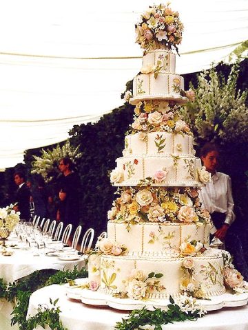 各国王室婚礼蛋糕大比拼 看看谁的蛋糕最壮观精致 小编最爱威廉王子和凯特的 腾讯网