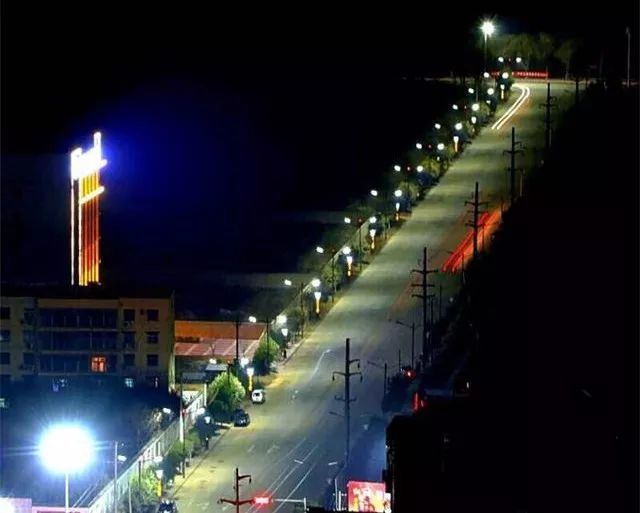 泾阳县城最美夜景出炉美翻