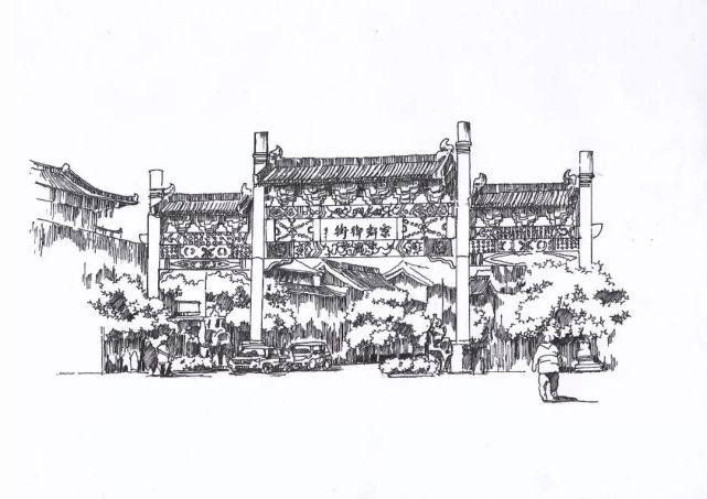 宋都御街开封府清明上河园天波杨府中国翰园包公祠在他的笔下,河南