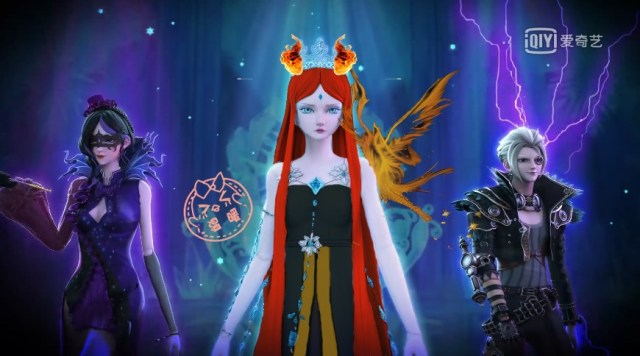 《叶罗丽精灵梦》这些黑化冰公主图片,火系公