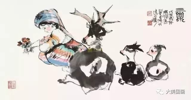 画家齐白石|这75书画家小编不排名，在当代他们都是大家！