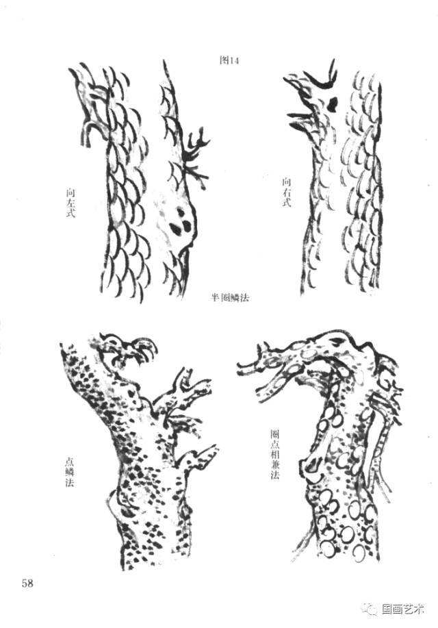 想學畫松樹,看這!