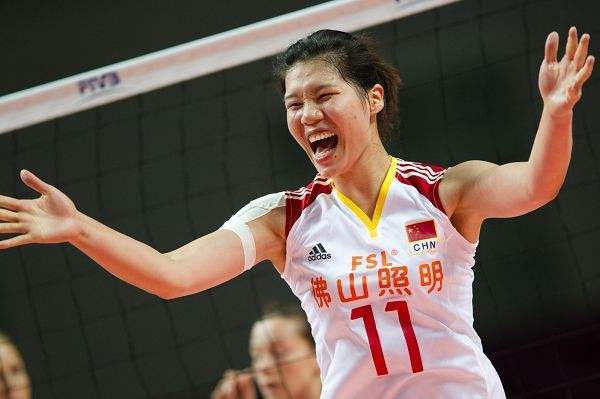 中国女排十大副攻:赵蕊蕊巅峰最耀眼袁心玥最