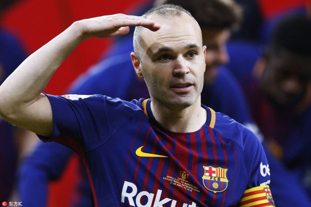 曝重庆未放弃签伊涅斯塔 小白或接受降薪合约