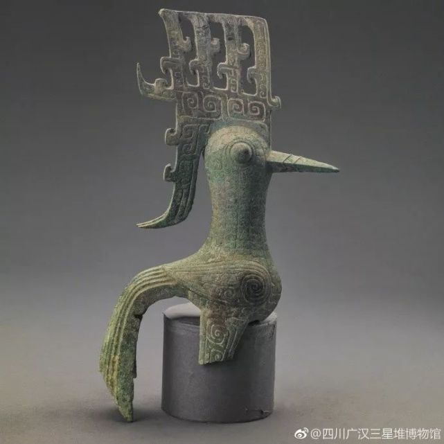 三星堆博物馆部分鸟造型文物