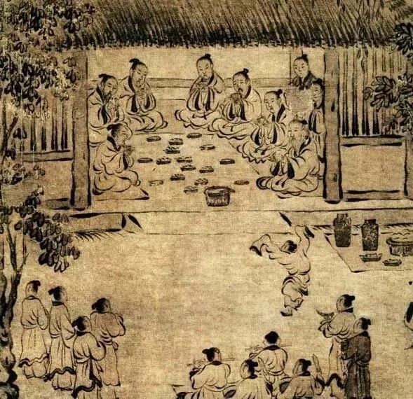 据文献记载可知,至少在周代,饮食礼仪已形成一套相当完善的制度,是