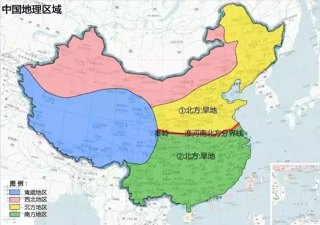 我国主要农作物产地分布图,必须收藏!