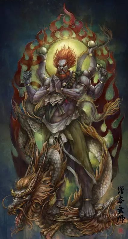 著名插画师张墨一作品《西游》_腾讯新闻