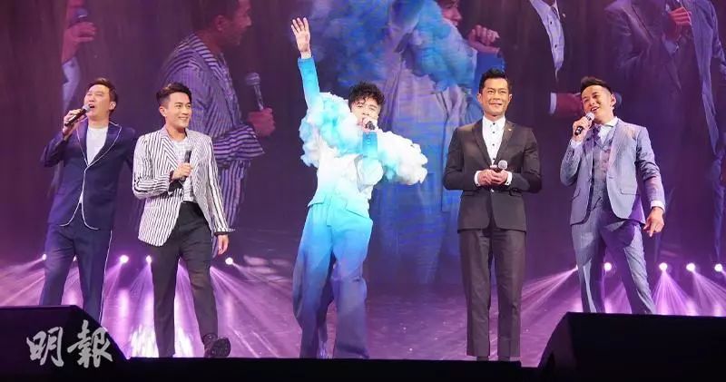 时隔20年 tvb新五虎齐集红馆为兄弟撑场 网友:都是回忆!