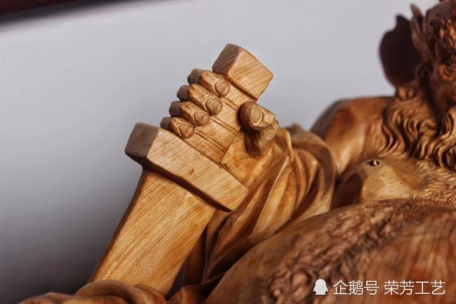 太行崖柏雕刻制器造像记作品 唐 赐福镇宅圣君钟馗 腾讯网