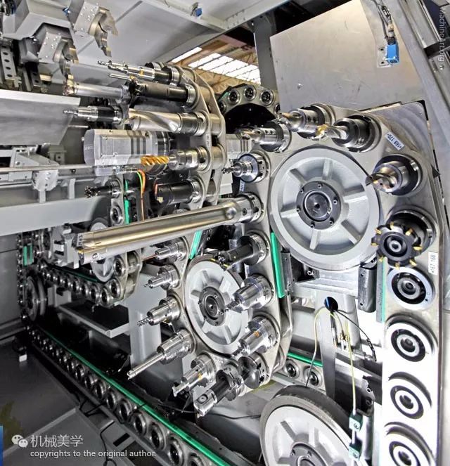 眼花缭乱的加工中心刀库,太漂亮了!美女都黯然失色_腾讯新闻