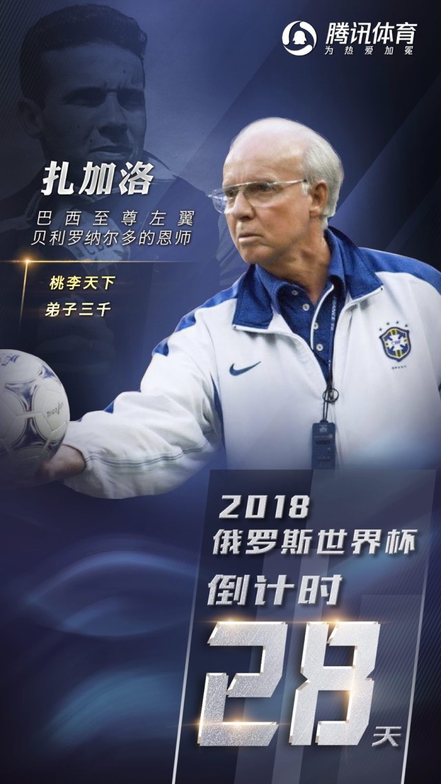 【世界杯百大球星】扎加洛:球员教练4夺冠军 