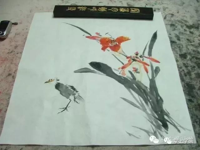 画法|写意国画草步骤画法