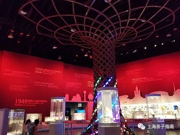 和晓姐姐逛上海世博会博物馆