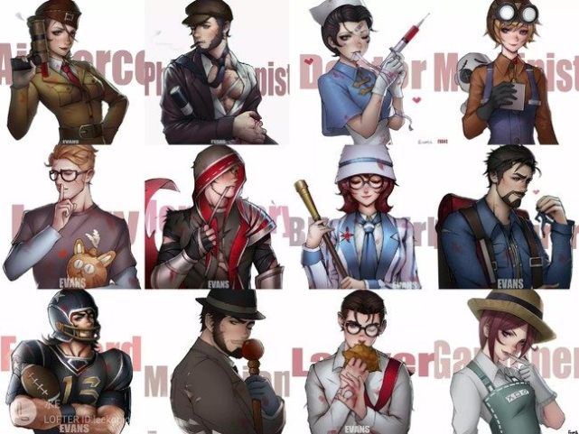 第五人格同人漫画大全 慈善家帅气 没见过这么性感的园丁