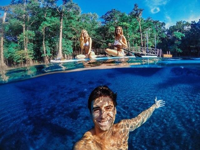 赞 Gopro新配件让你拍摄出奇妙的半水下半水上照片 Gopro