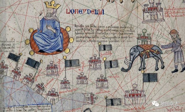 中世纪百科全图--1375年的《加泰罗尼亚地图集