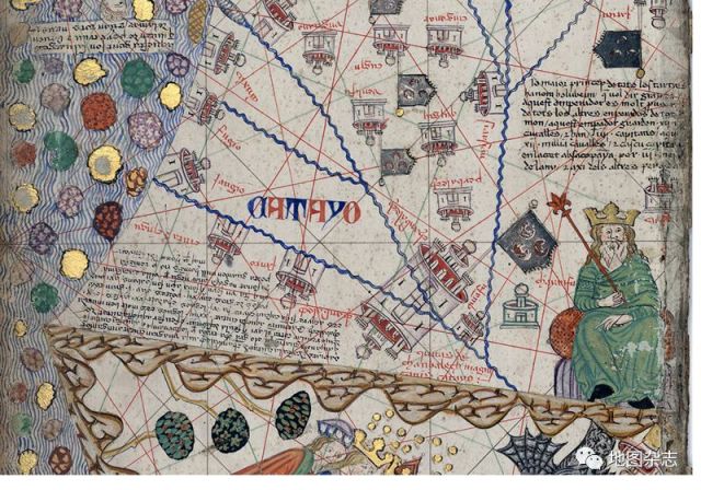 中世纪百科全图--1375年的《加泰罗尼亚地图集