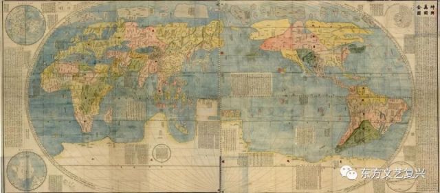 一张令人深思的明代世界地图《坤舆万国全图》