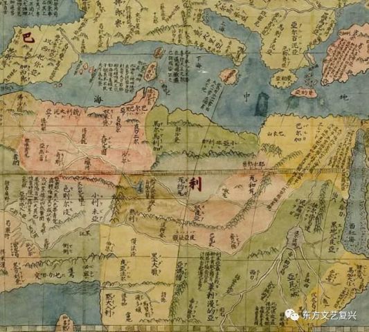 一张令人深思的明代世界地图《坤舆万国全图》