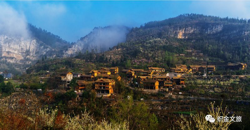 这样的织金官寨苗族乡镇真美