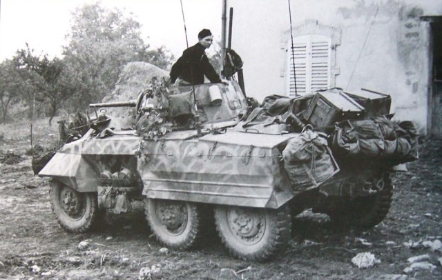 二战德国陆军侦察营 火力相当强大 远超一般的