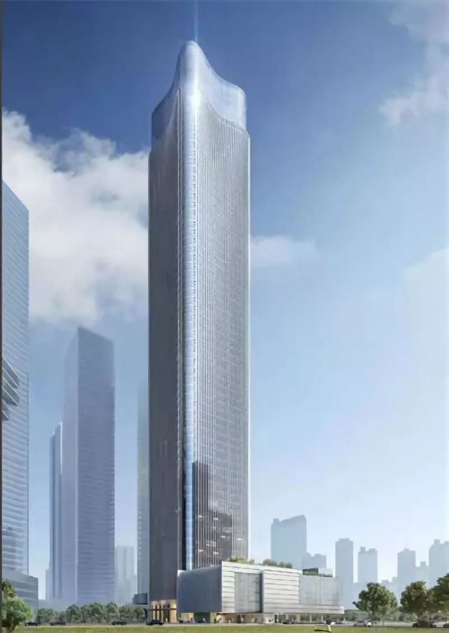 81层超高摩天地标罗湖城建梅园设计效果图曝光