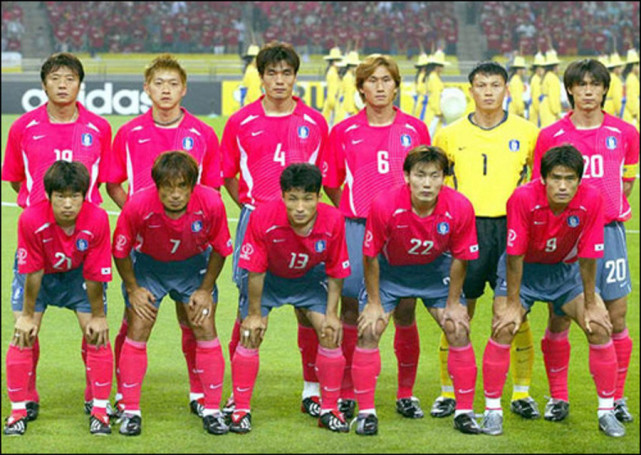 2002世界杯 韩国队堂堂正正进四强