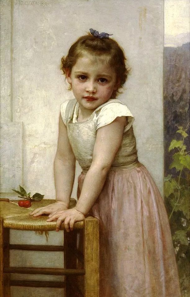 世界名画中的小天使