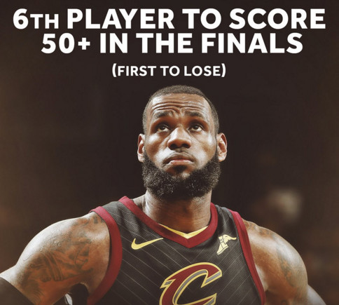 还有方法击败勇士吗?有!但靠51分詹皇一人做不