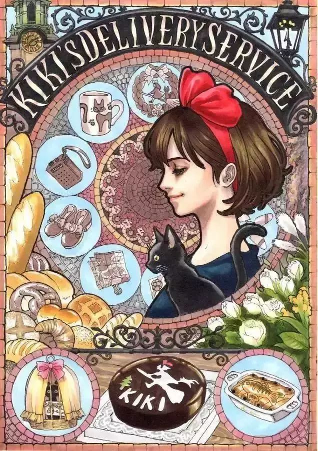 这些画师笔下的宫崎骏插画美的不像话