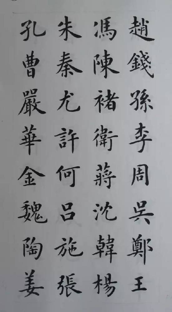 楷书|有人说他是当今楷书的颜值担当，你以为然否？！