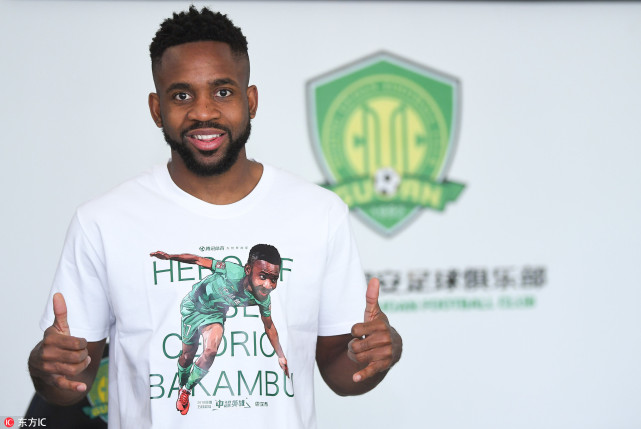 中超英雄5月最佳巴坎布:进球庆祝意为抽打对手