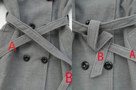 介绍大衣蝴蝶结的打法简单几步教会你