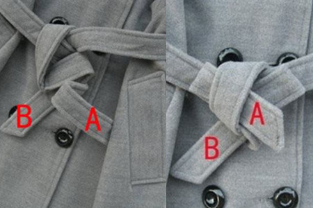 介绍大衣蝴蝶结的打法简单几步教会你