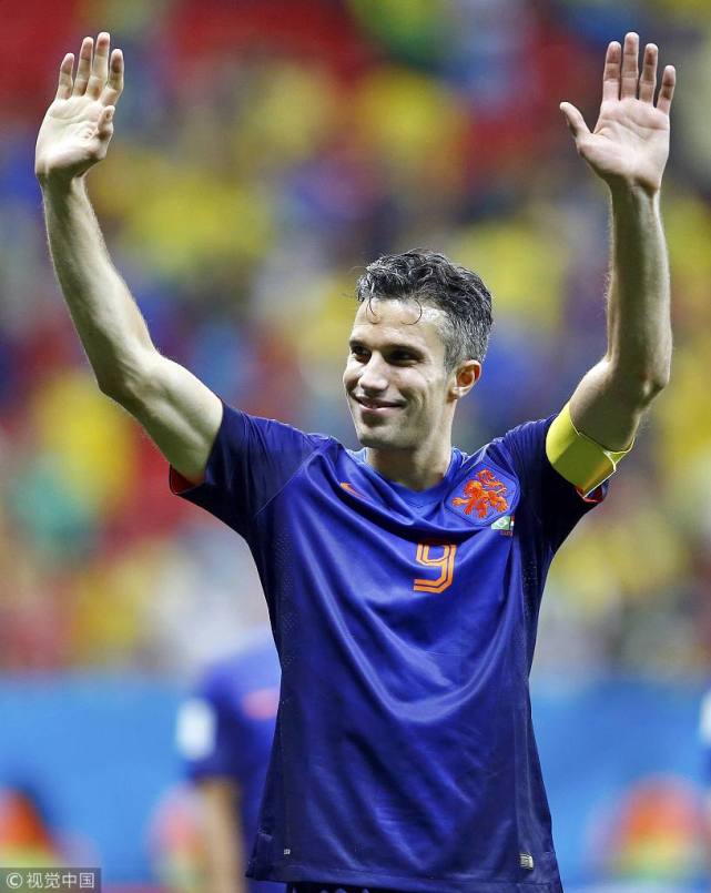 2014年世界杯荷兰51西班牙范佩西罗本皆双响