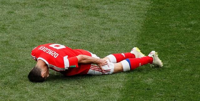 俄罗斯宣布扎戈耶夫大腿肌肉拉伤 或无缘世界杯剩余比赛