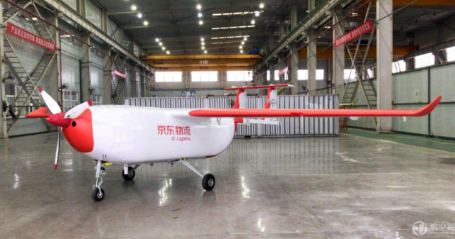刘强东:京东第一架重型无人机下线 可载重5吨