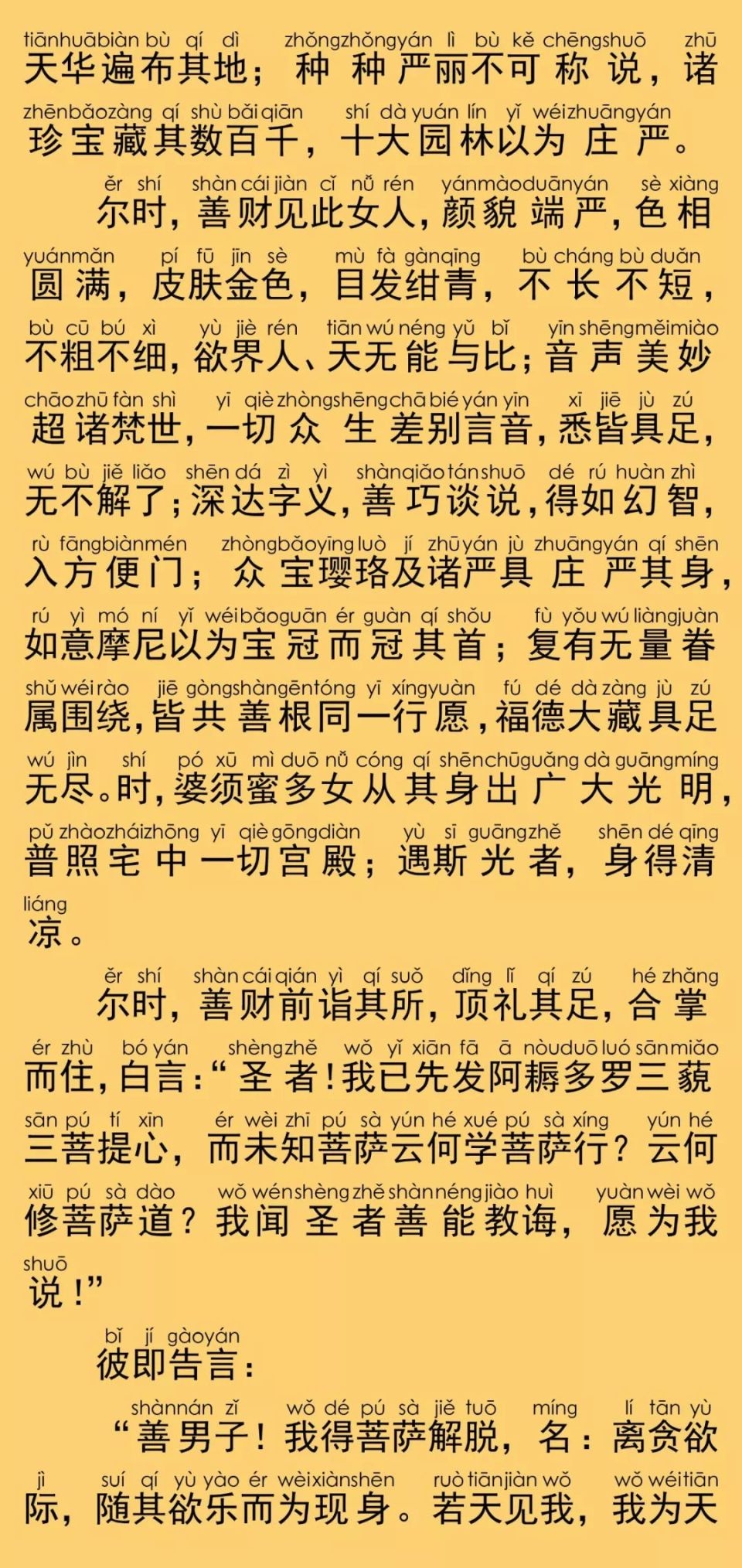 大方广佛华严经卷第六十八