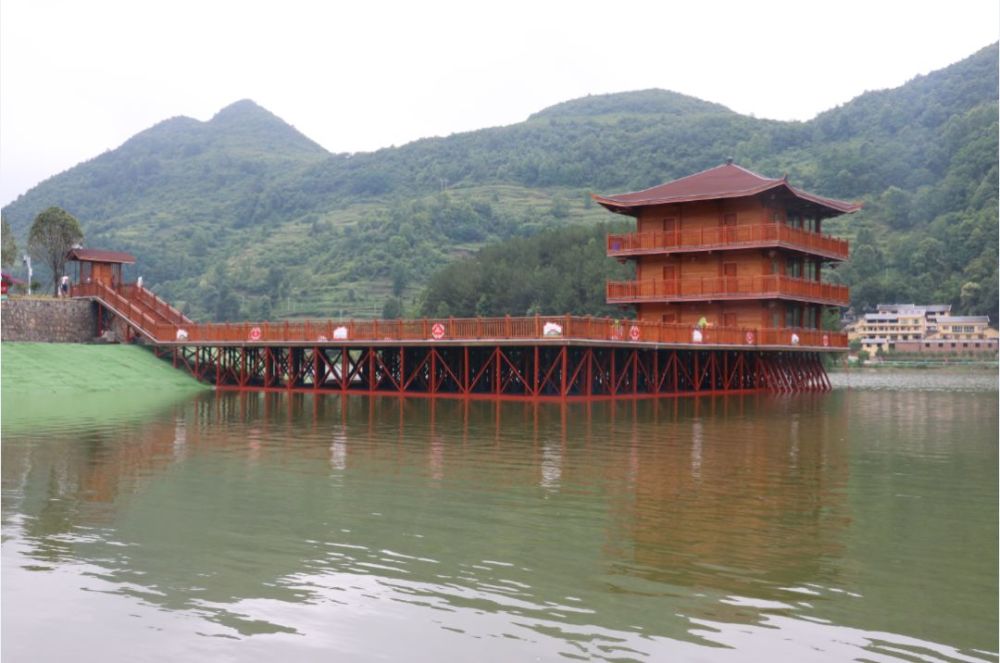 绥阳卧龙湖,让你领略一池湖水的风情