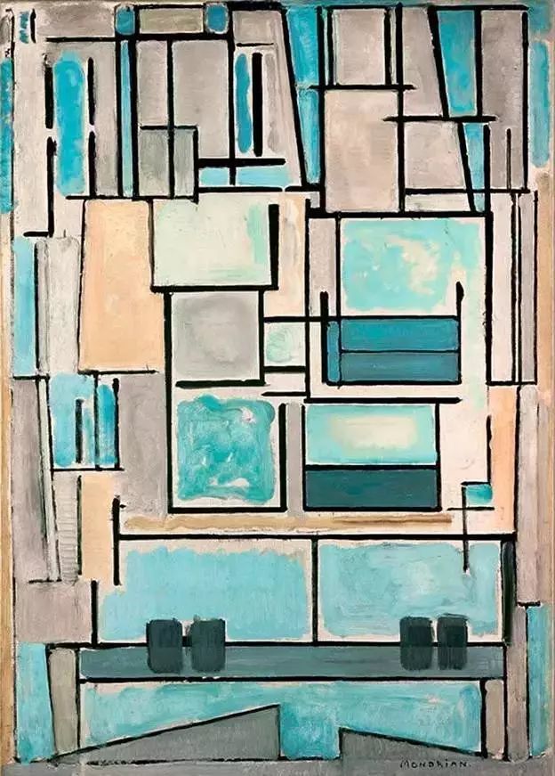 蒙德里安:抽象即艺术的目的_腾讯新闻